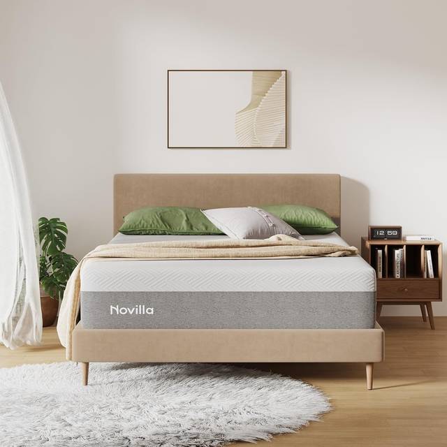 Our pick: Novilla 10-inch Full Gel Memory Foam (B083YWMX49)