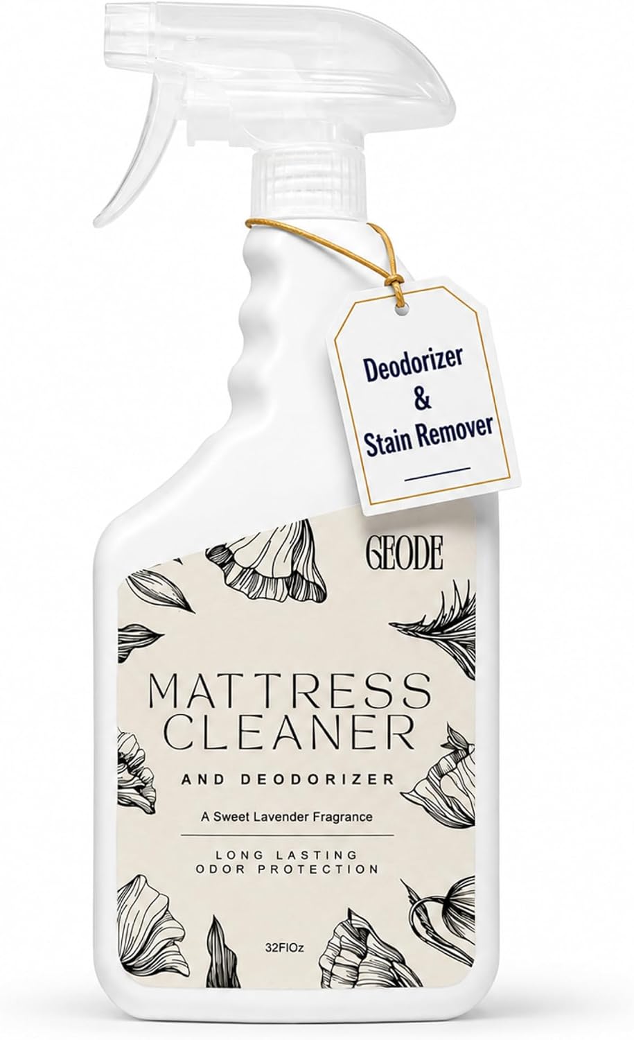 GEODE Mattress Cleaner &amp; Deodorizer – Natural Enzyme Formula for...
