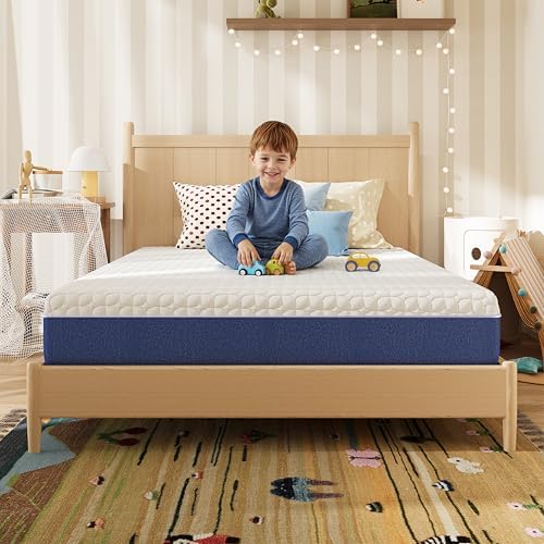 Gelsea 6 Inch Full Size Mattress, Firm Gel Memory Foam Full Mattress in a Box, Firm Back Support for Pressure Relief & Spinal Alignment, CertiPUR-US Certified, Fiberglass-Free